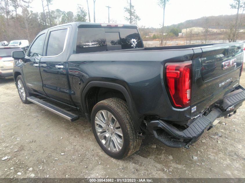 2021 GMC SIERRA 1500 DENALI VIN: 3GTU9FEL0MG184497