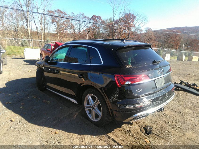 2021 AUDI Q5 PREMIUM PLUS VIN: WA1E2AFY6M2085031