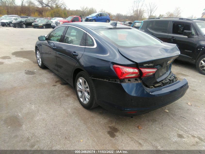 2021 CHEVROLET MALIBU LT VIN: 1G1ZD5ST4MF013832