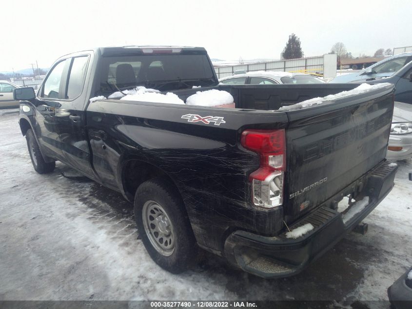 2020 CHEVROLET SILVERADO 1500 WORK TRUCK VIN: 1GCRYAEF2LZ322478