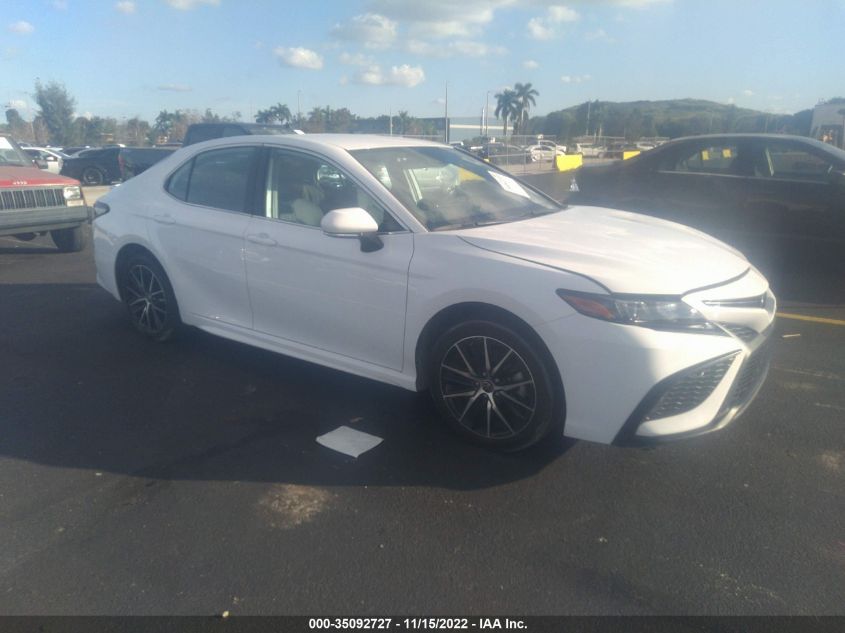 2022 TOYOTA CAMRY SE VIN: 4T1G11AK4NU629788