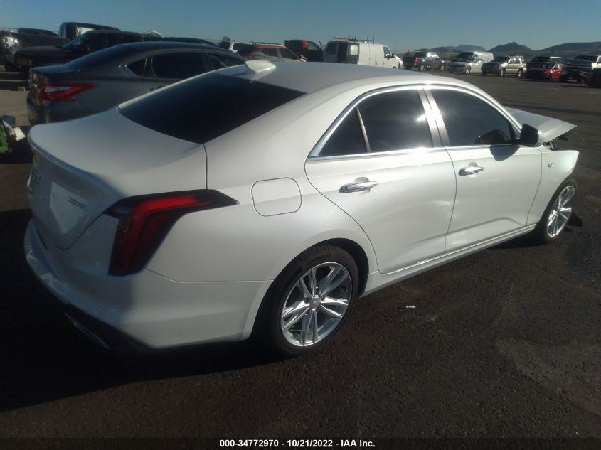 2022 CADILLAC CT4 LUXURY VIN: 1G6DA5RK2N0136432