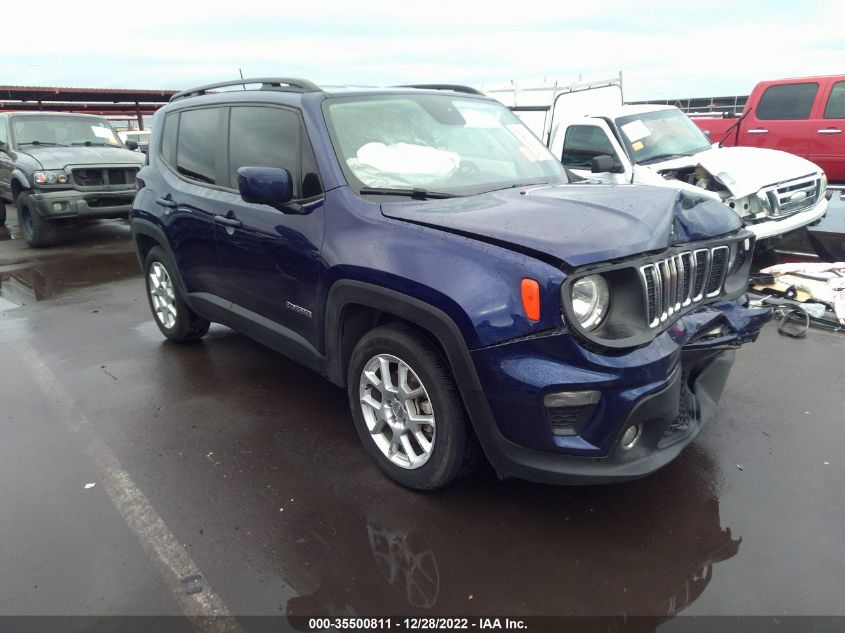 2020 JEEP RENEGADE LATITUDE VIN: ZACNJABB0LPL86180