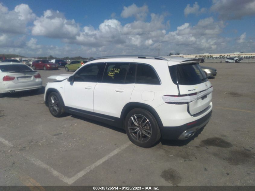 2021 MERCEDES-BENZ GLB AMG GLB 35 VIN: W1N4M5BB3MW105791