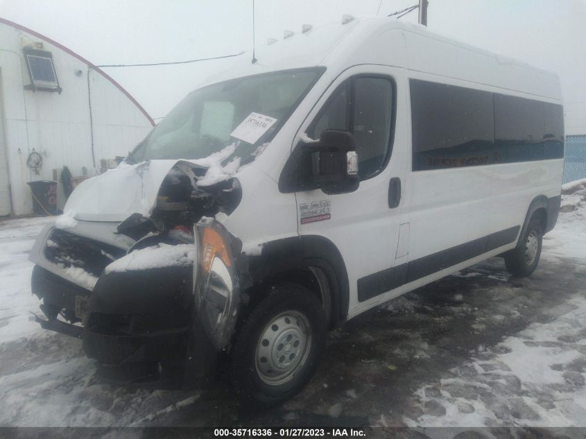 2021 RAM PROMASTER WINDOW VAN VIN: 3C6LRVPG0ME567820