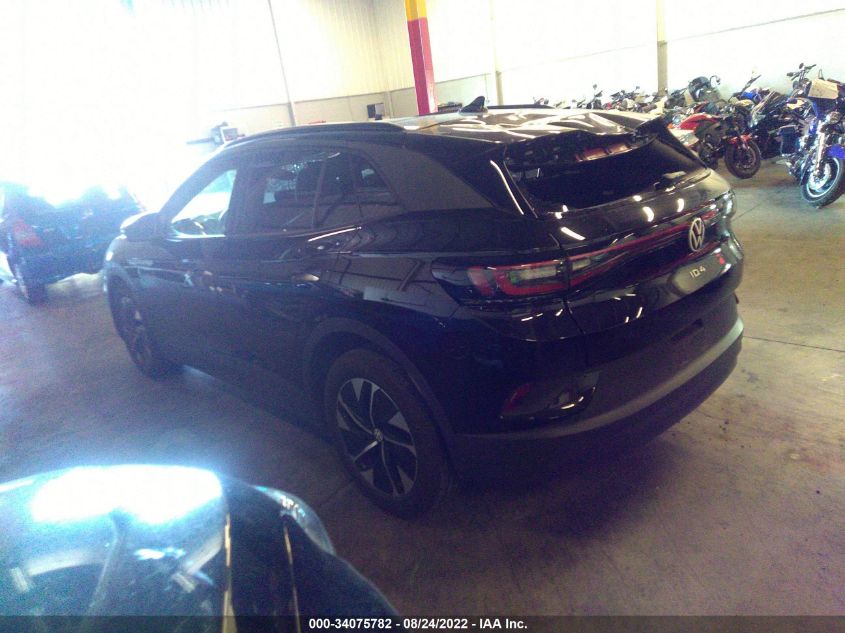 2021 VOLKSWAGEN ID.4 PRO S VIN: WVGTMPE28MP029257