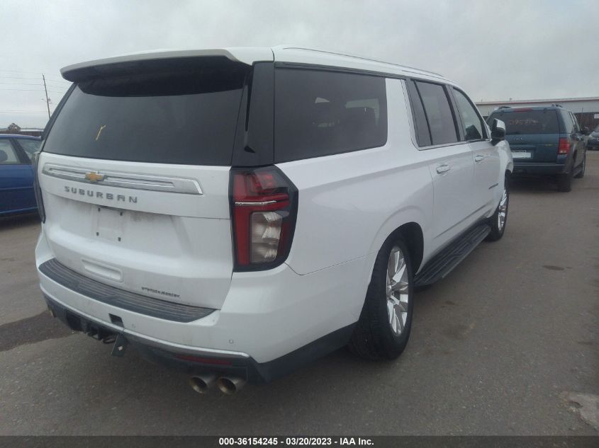2022 CHEVROLET SUBURBAN PREMIER VIN: 1GNSKFKD1NR136573