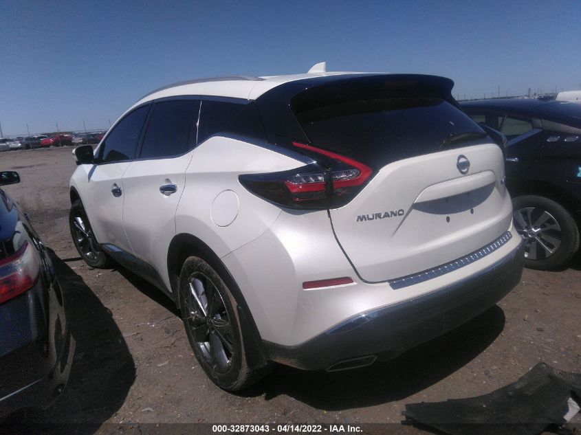 2021 NISSAN MURANO PLATINUM VIN: 5N1AZ2DJ3MC146532
