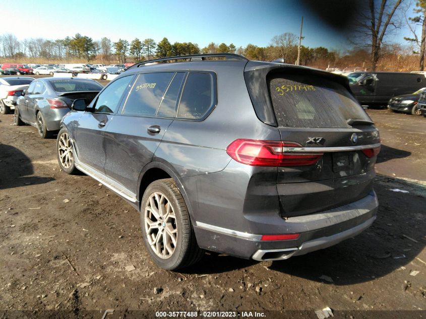 2021 BMW X7 XDRIVE40I VIN: 5UXCW2C00M9E98772