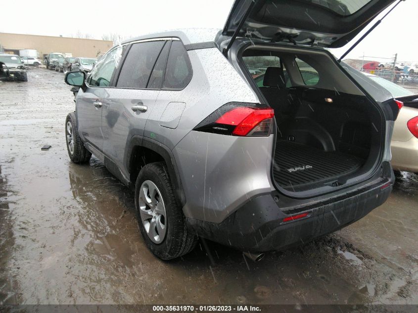 2022 TOYOTA RAV4 LE VIN: 2T3H1RFV8NC191243