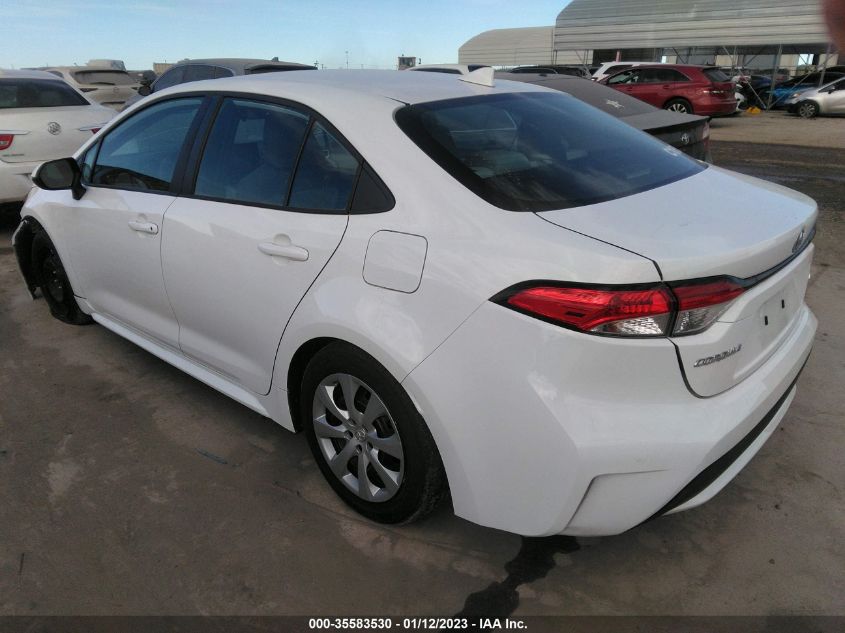 2021 TOYOTA COROLLA LE VIN: 5YFEPMAE1MP206975