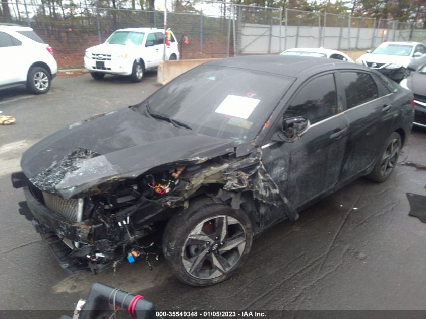2022 HYUNDAI ELANTRA SEL VIN: 5NPLN4AG8NH055680