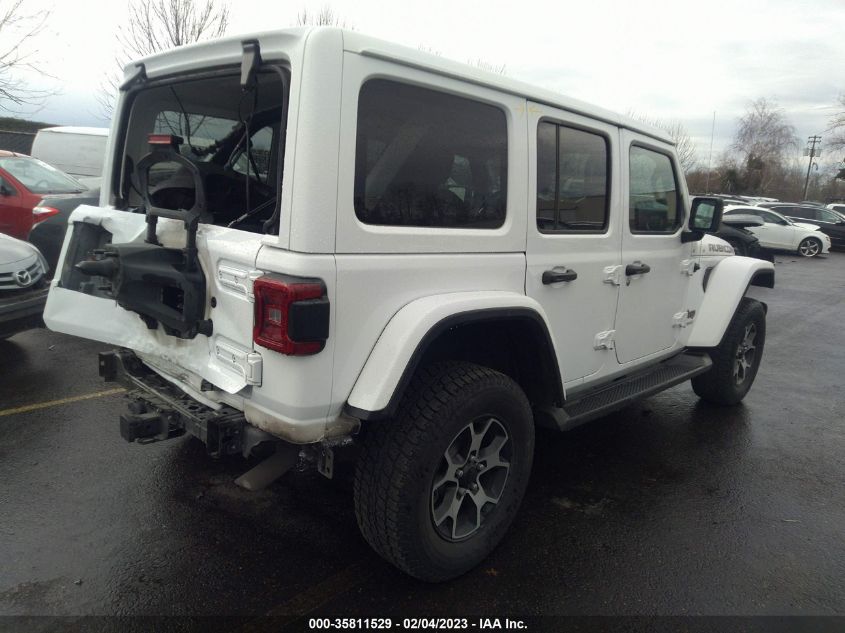 2021 JEEP WRANGLER UNLIMITED RUBICON VIN: 1C4HJXFG0MW529206