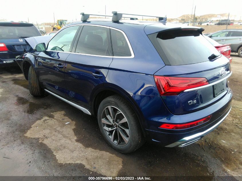 2022 AUDI Q5 S LINE PREMIUM PLUS VIN: WA1EAAFY6N2124687