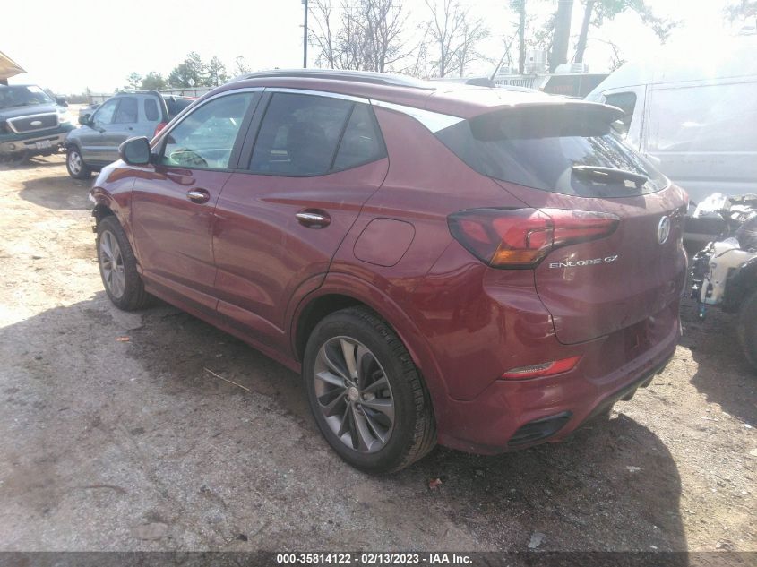 2022 BUICK ENCORE GX SELECT VIN: KL4MMDSL0NB127289