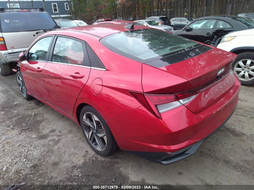 2022 HYUNDAI ELANTRA SEL VIN: 5NPLN4AG7NH070073