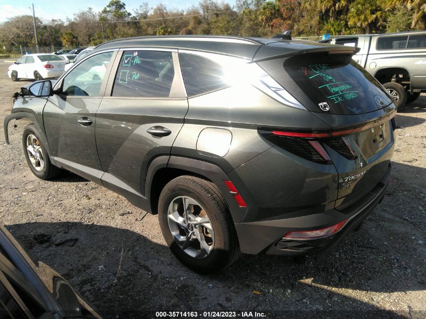 2022 HYUNDAI TUCSON SEL VIN: KM8JB3AE3NU031488