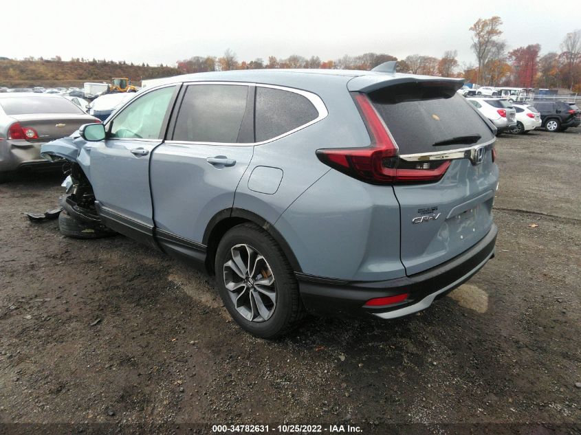 2022 HONDA CR-V HYBRID EX VIN: 5J6RT6H57NL005696