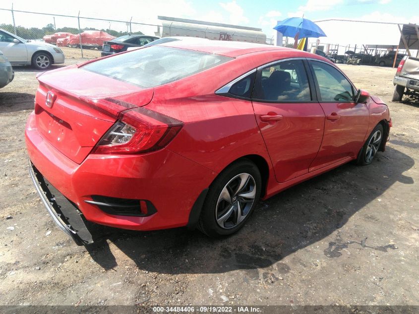 2021 HONDA CIVIC SEDAN LX VIN: 2HGFC2F69MH555668