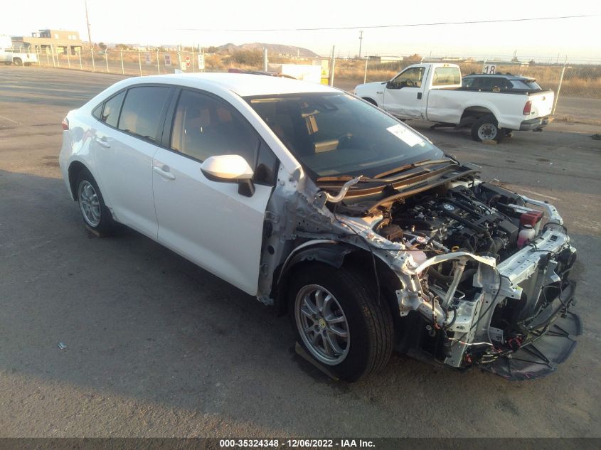 2022 TOYOTA COROLLA HYBRID LE VIN: JTDEAMDE8NJ036553