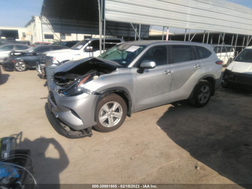 2023 TOYOTA HIGHLANDER L/LE/XLE/XSE/LIMITED VIN: 5TDKDRAH3PS001723