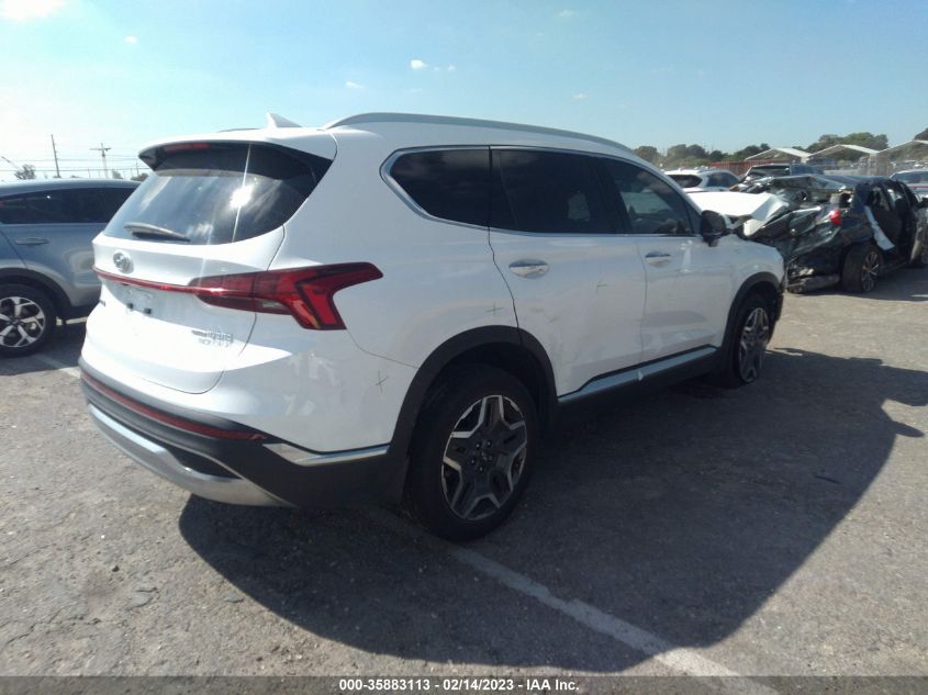 2022 HYUNDAI SANTA FE HYBRID SEL PREMIUM VIN: KM8S3DA13NU037103