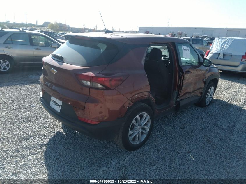 2021 CHEVROLET TRAILBLAZER LS VIN: KL79MMS28MB068264