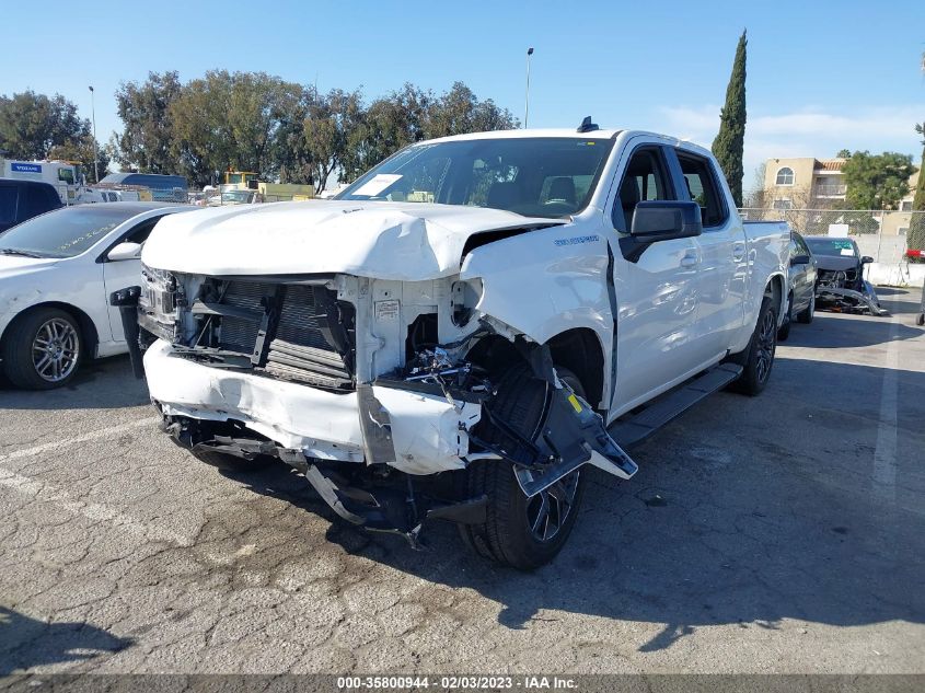 2022 CHEVROLET SILVERADO 1500 LTD RST VIN: 1GCUYEEL2NZ104020