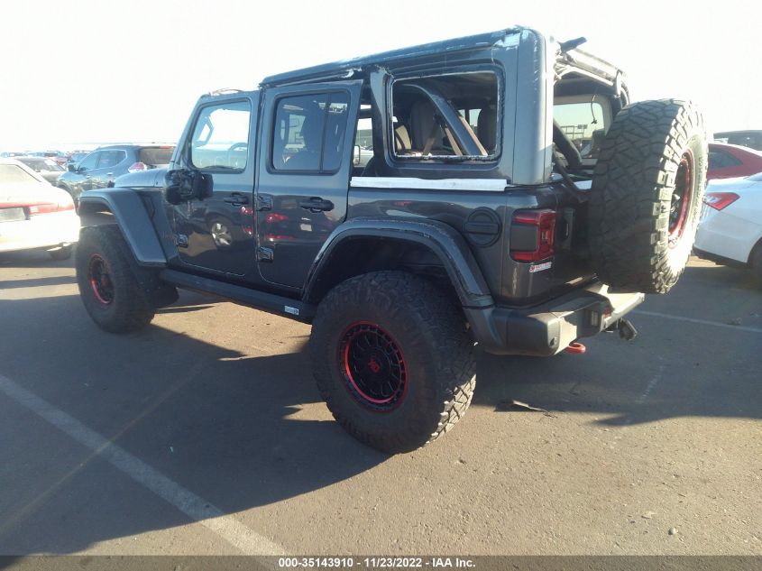 2021 JEEP WRANGLER UNLIMITED RUBICON VIN: 1C4HJXFG3MW778289