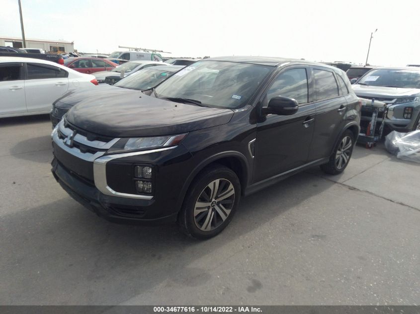 2022 MITSUBISHI OUTLANDER SPORT SE VIN: JA4APVAU7NU000389