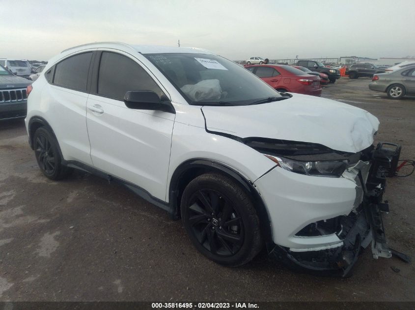 2022 HONDA HR-V SPORT VIN: 3CZRU5H10NM712867