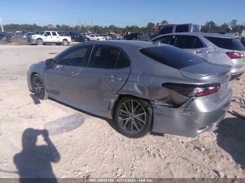 2022 TOYOTA CAMRY SE VIN: 4T1G11BK3NU069650
