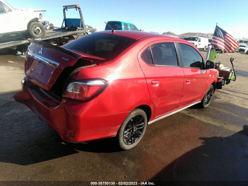 2022 MITSUBISHI MIRAGE G4 ES/LE/BLACK EDITION VIN: ML32FUFJ2NHF02957