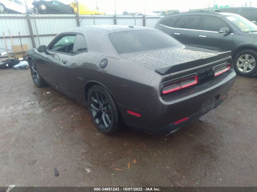2021 DODGE CHALLENGER R/T VIN: 2C3CDZBT9MH680631