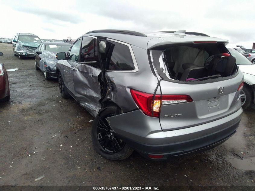 2021 HONDA PILOT SPECIAL EDITION VIN: 5FNYF6H22MB008375