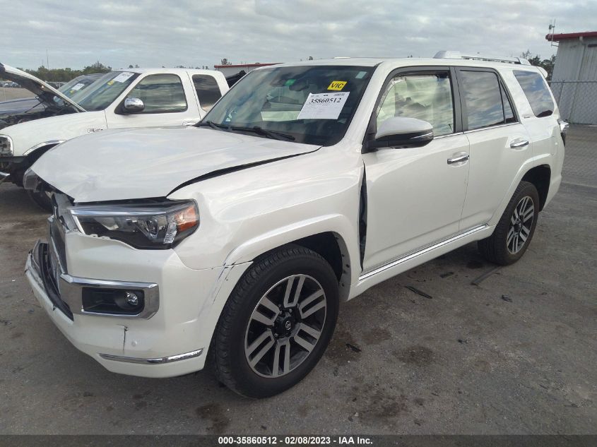 2022 TOYOTA 4RUNNER LIMITED VIN: JTEKU5JR8N6031116