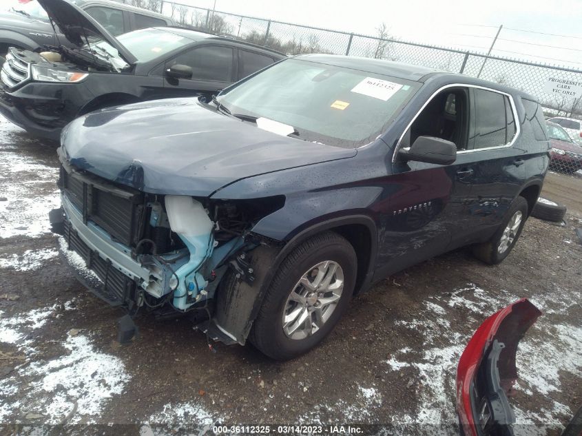 2023 CHEVROLET TRAVERSE LS VIN: 1GNERFKW3PJ116465