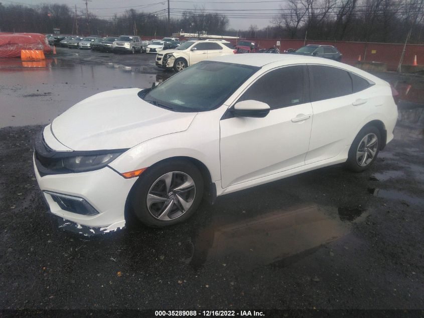 2021 HONDA CIVIC SEDAN LX VIN: 2HGFC2F60MH514698