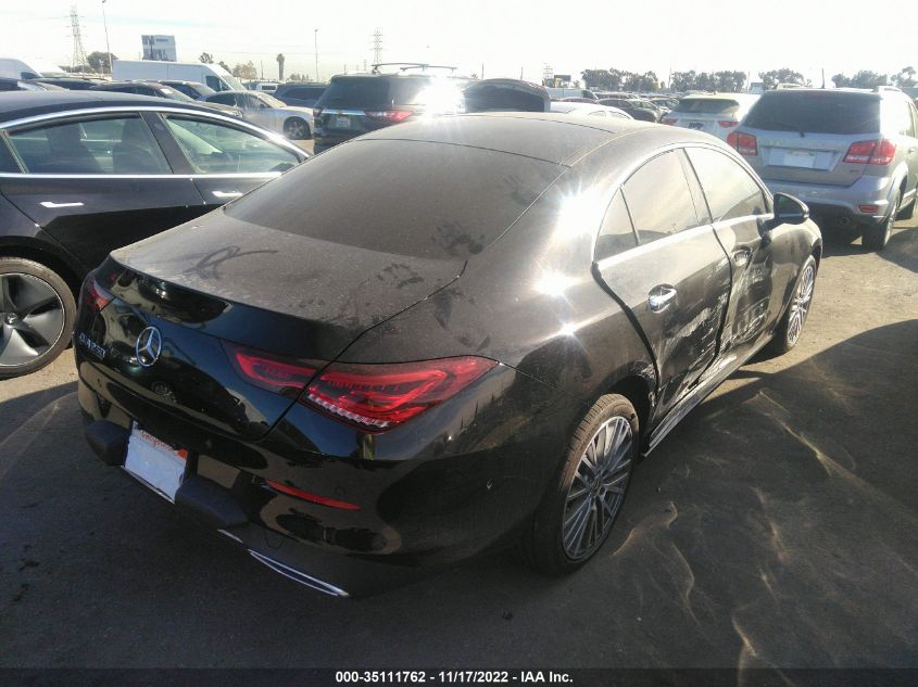 2022 MERCEDES-BENZ CLA CLA 250 VIN: W1K5J4GB0NN274915