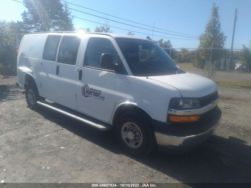 2020 CHEVROLET EXPRESS CARGO VAN VIN: 1GCWGAFGXL1196351