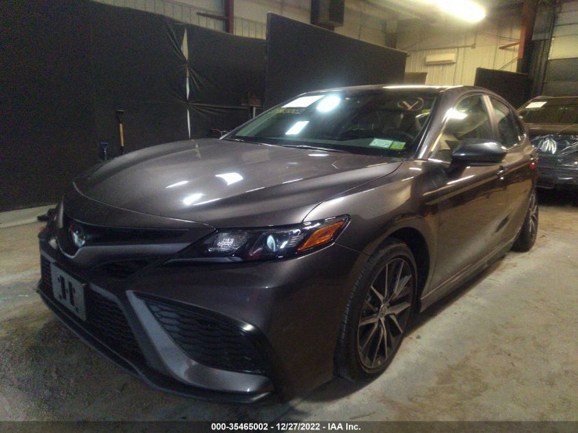 2022 TOYOTA CAMRY SE VIN: 4T1G11AKXNU050465