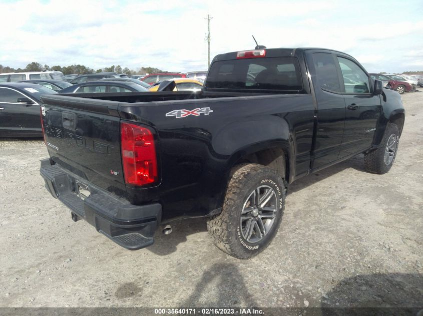 2021 CHEVROLET COLORADO 4WD WORK TRUCK VIN: 1GCHTBEN8M1181665