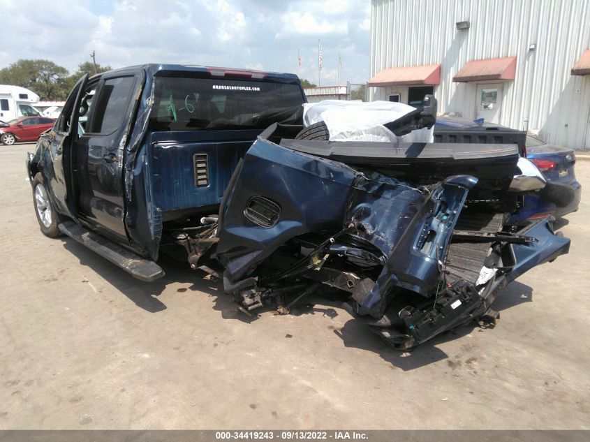 2021 CHEVROLET SILVERADO 1500 CUSTOM VIN: 3GCPWBEK0MG379845