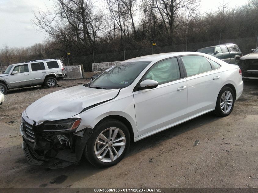 2021 VOLKSWAGEN PASSAT 2.0T S VIN: 1VWAA7A31MC005762
