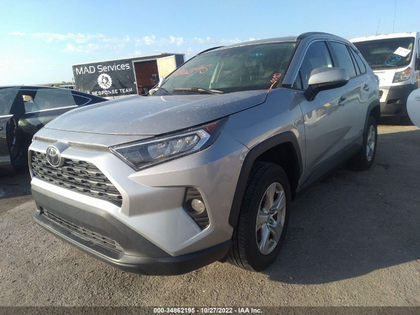 2021 TOYOTA RAV4 XLE VIN: 2T3W1RFV0MW119909