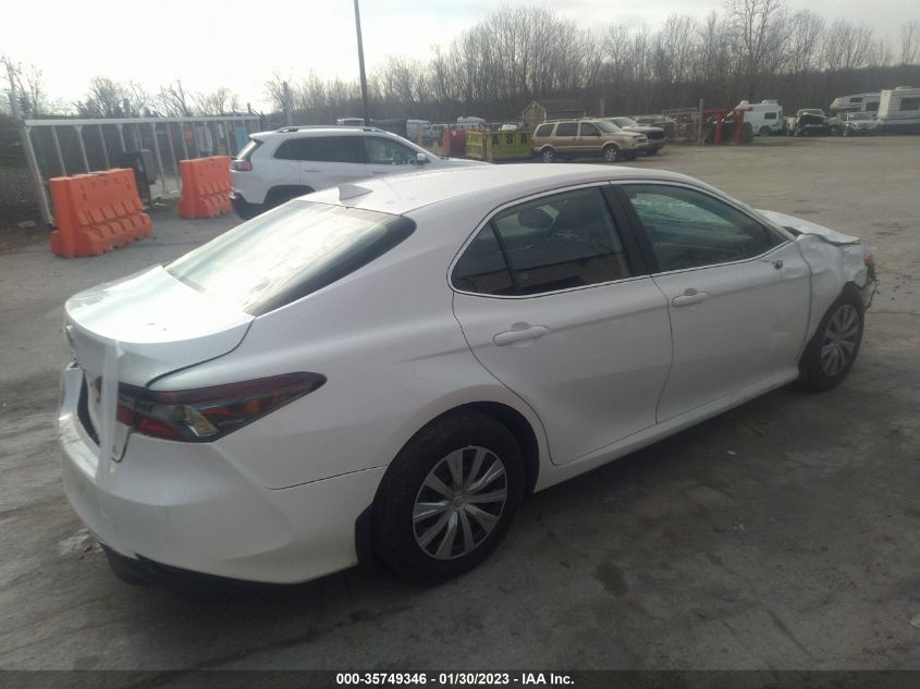 2022 TOYOTA CAMRY HYBRID LE VIN: 4T1C31AKXNU599785