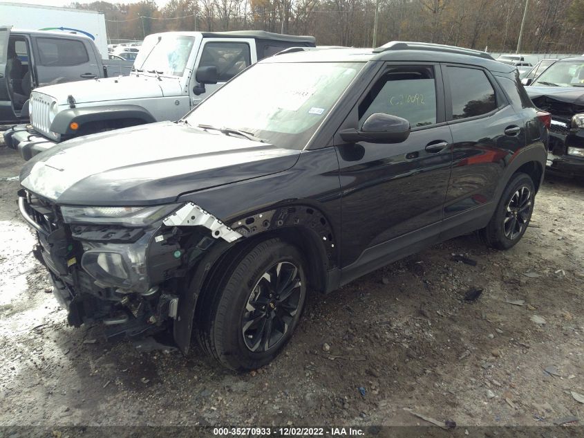 2021 CHEVROLET TRAILBLAZER LT VIN: KL79MPSLXMB003801