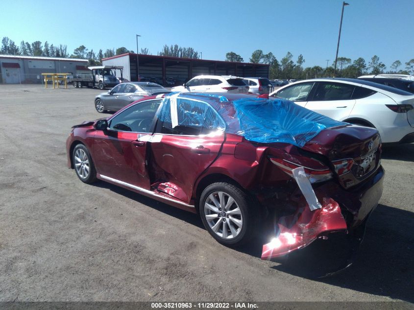 2020 TOYOTA CAMRY LE VIN: 4T1C11AK3LU892818