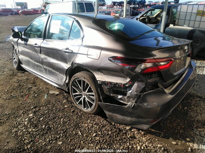 2022 TOYOTA CAMRY SE VIN: 4T1G11AK0NU641825