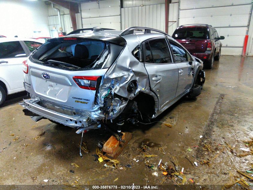 2022 SUBARU CROSSTREK SPORT VIN: JF2GTHSC6NH278391